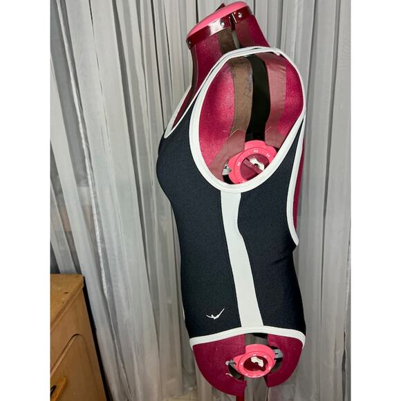 Jantzen one piece swimsuit Vintage black white textured - Picture 4 of 10